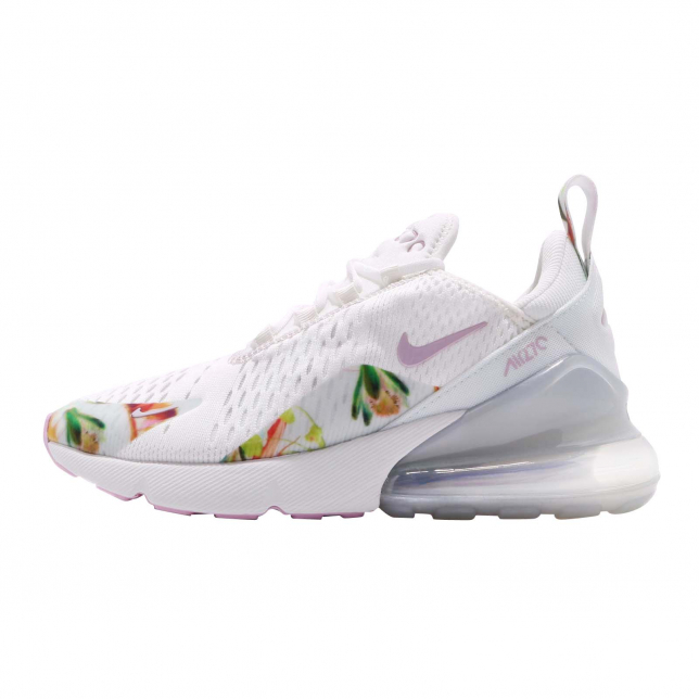 nike 270 white and pink