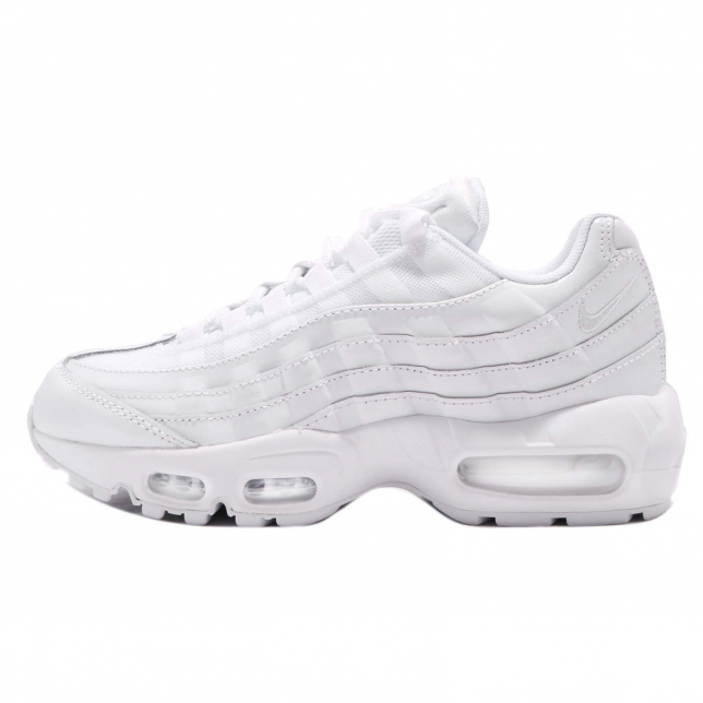 triple white air max 95