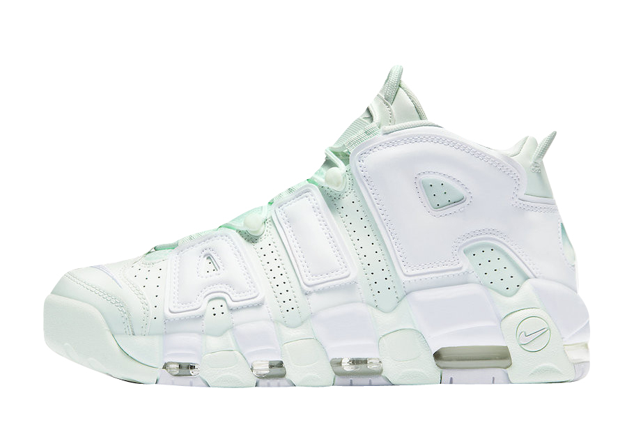 nike air more uptempo barely green