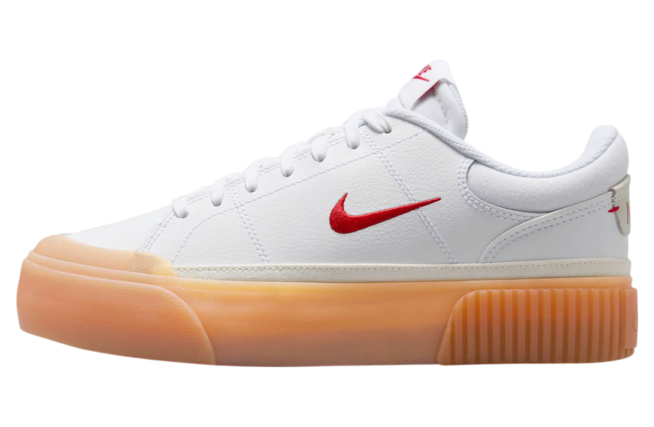 Nike Wmns Court Legacy Lift White / University Red