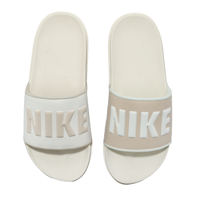 Nike Wmns Offcourt Slide Sail / Oil Green FQ7005131 - KicksOnFire.com