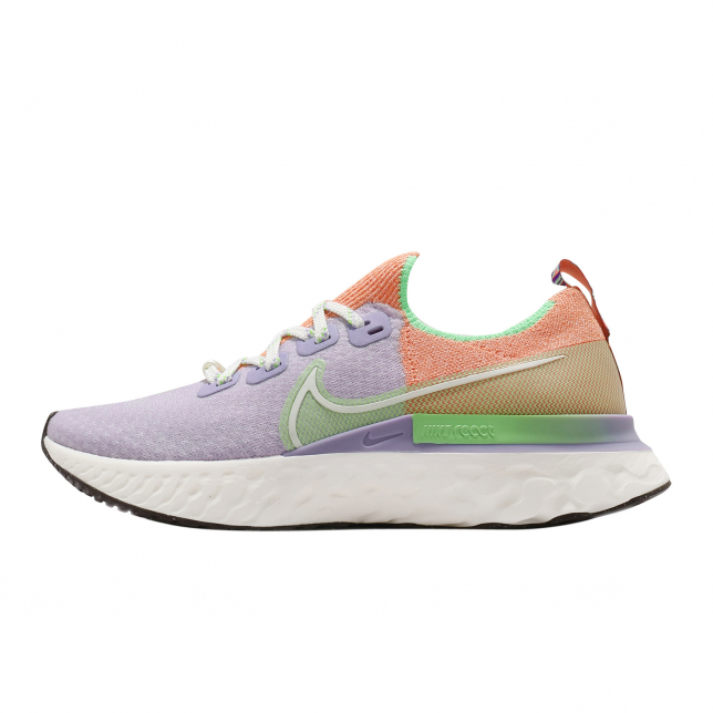 Nike WMNS React Infinity Run Flyknit Sail Light Orewood Brown