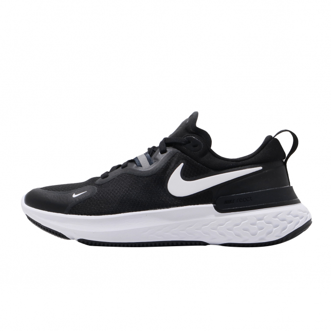 Nike WMNS React Miler Black White Dark Grey