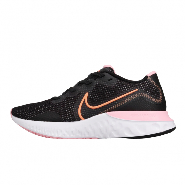 Nike WMNS Renew Run Black Orange Pulse