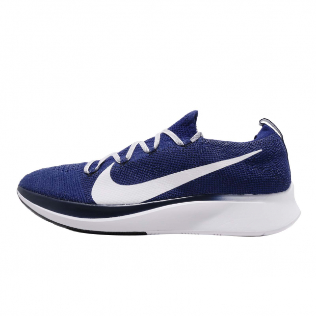 Nike Zoom Fly Flyknit Deep Royal White Blue Void AR4561400 ...