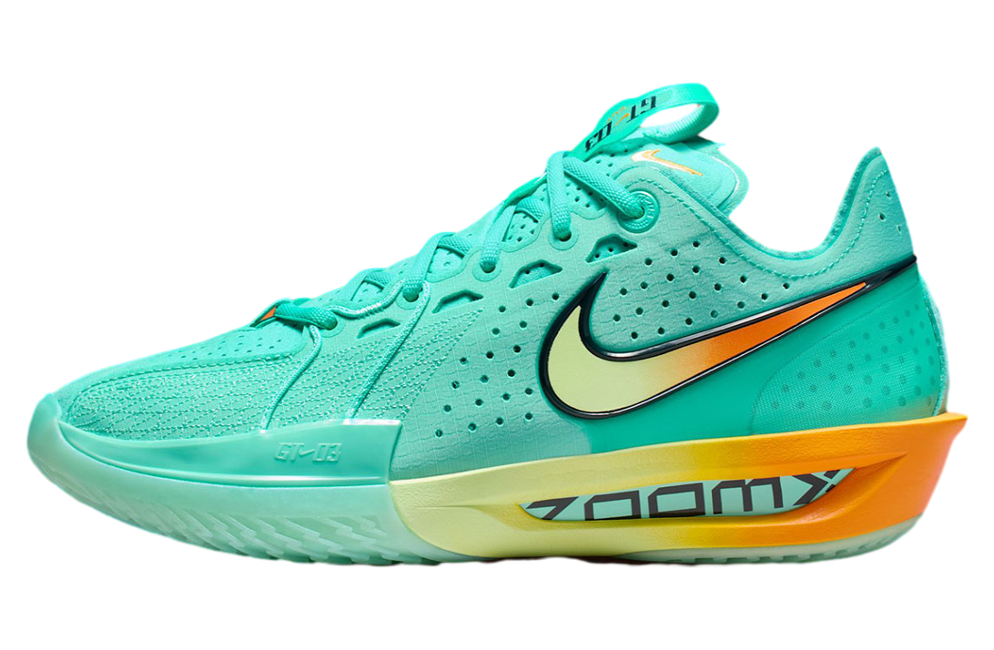 新品 NIKE AIR ZOOM G.T. CUT3 VOLT 24cm Nike Zoom GT Cut 3 Bleached Turquoise / Barely Volt - Oct