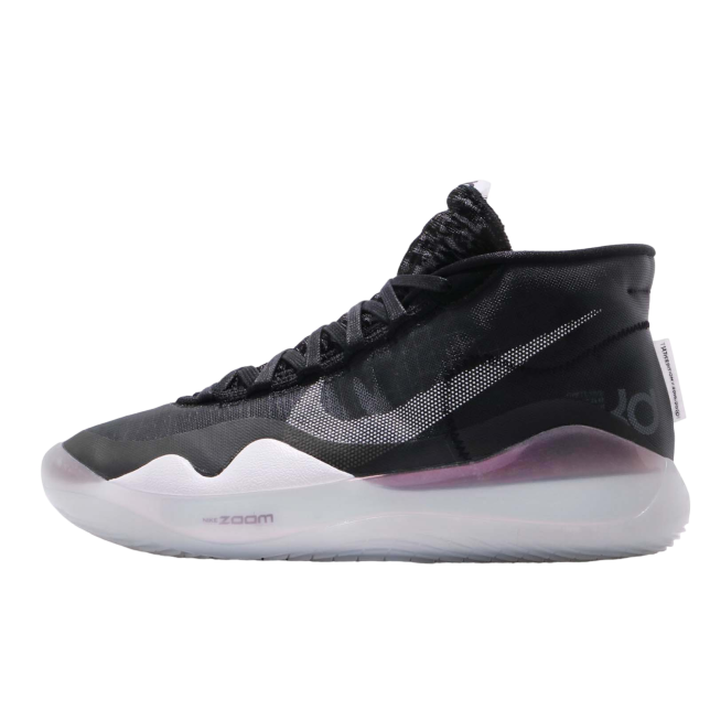 Nike Zoom KD12 EP Black Metallic Silver Apr 2019 AR4230001 KicksOnFire