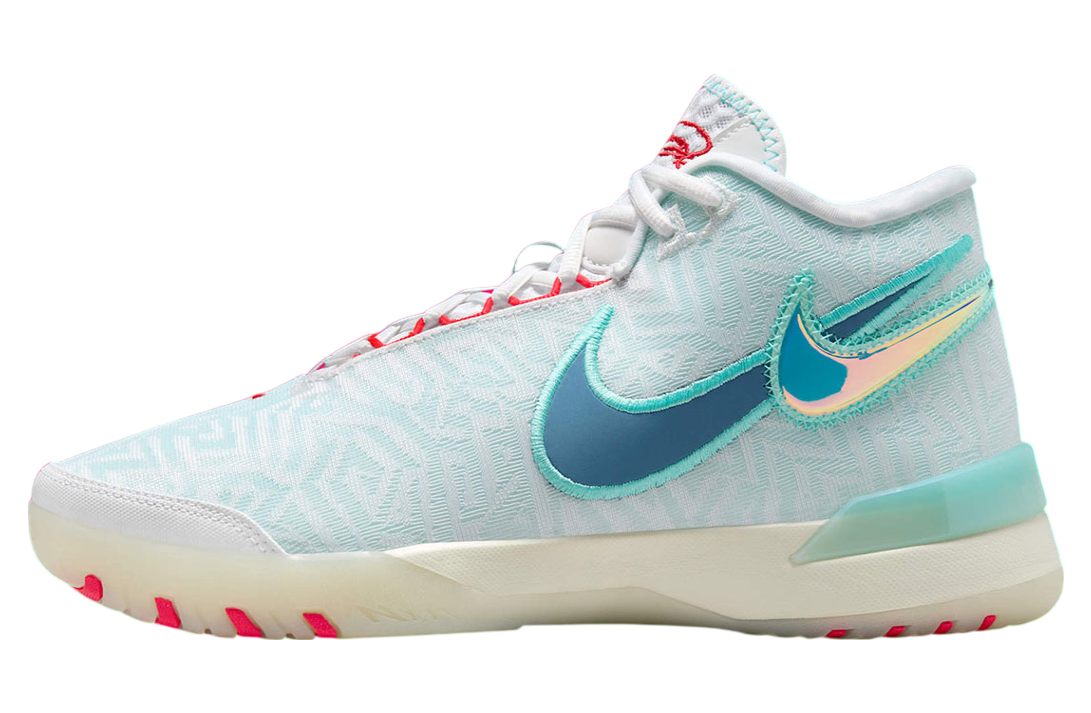 Nike Zoom Lebron Nxxt Genisus White / Siren Red
