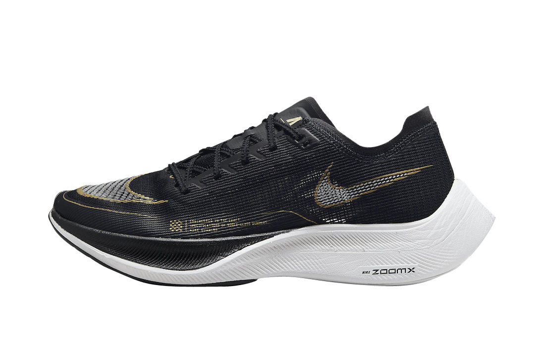 Nike ZoomX VaporFly NEXT% 2 Black Gold - Sep 2021 - CU4111-001