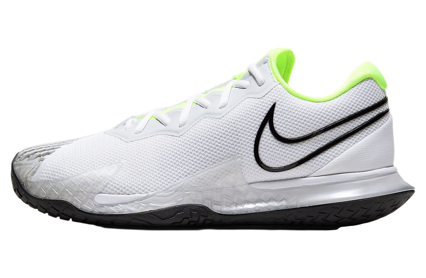 Nikecourt Air Zoom Vapor Cage 4 White / Volt (Hard Court)