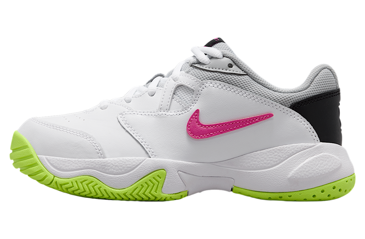 Nikecourt Jr Lite 2 GS White / Hot Lime