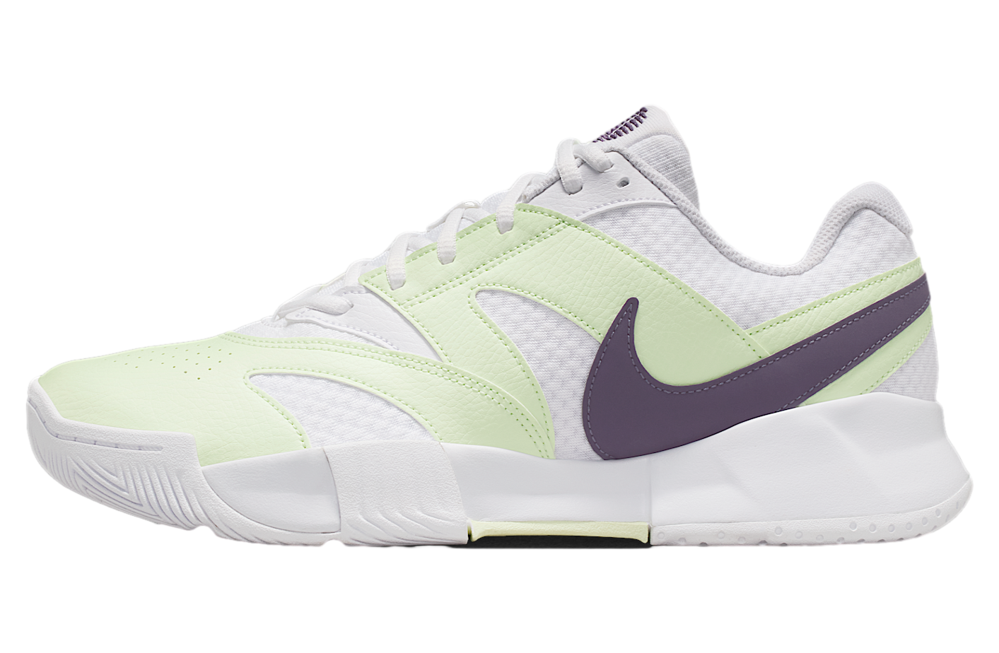 Nikecourt Lite 4 White / Volt Tint / Dark Raisin