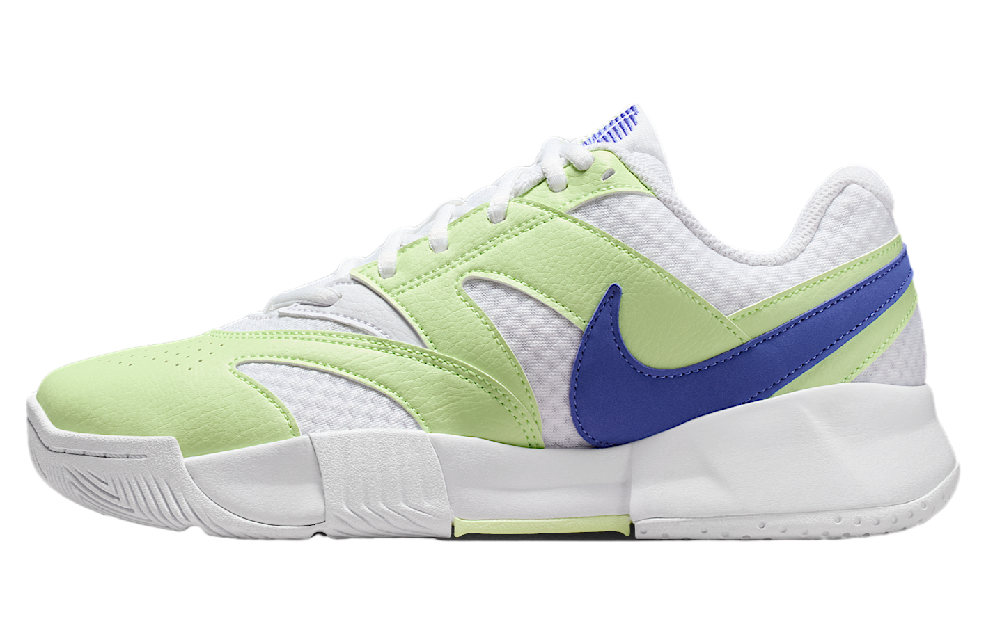 Nikecourt Lite 4 WMNS White / Light Liquid Lime