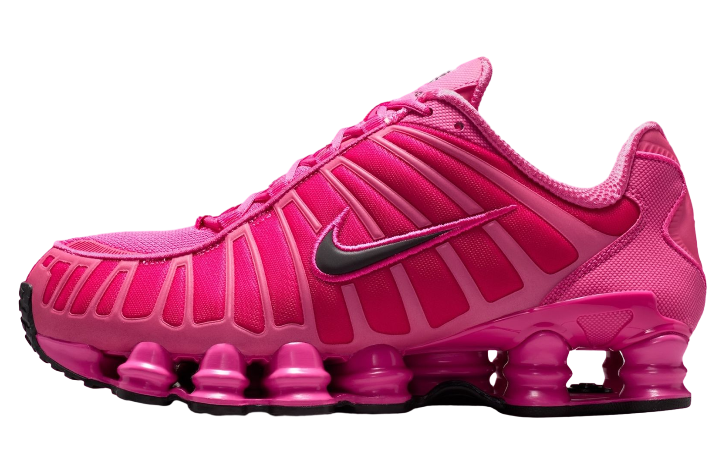 Nikes Shox TL Desert Pink / Black