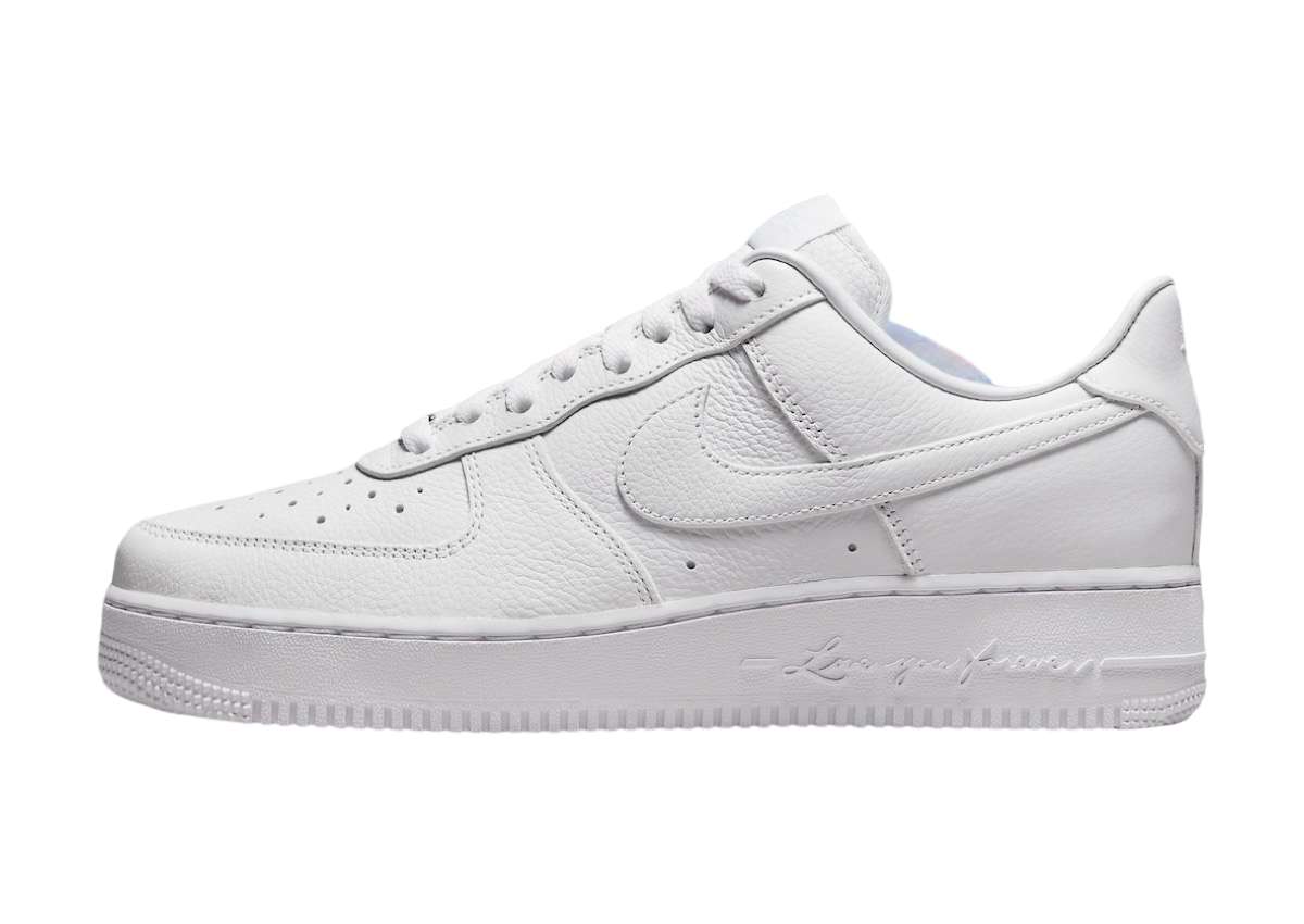 NOCTA x Nike Air Force 1 Love You Forever Citron Tint