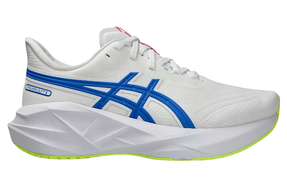 Novablast 5 Asics Track Club White / Tuna Blue