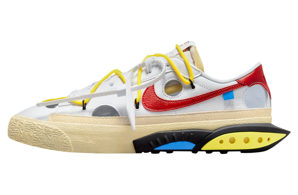 Off-White x Nike Blazer Low White University Red