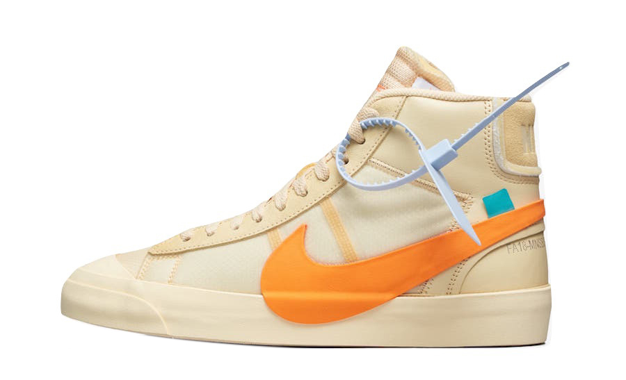 nike blazer mid off white