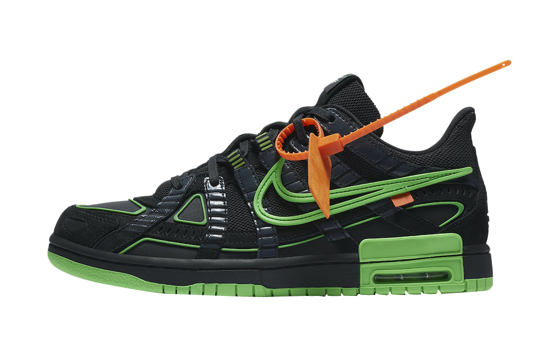 Off White / Nike Air Rubber Dunk Green Strike – www