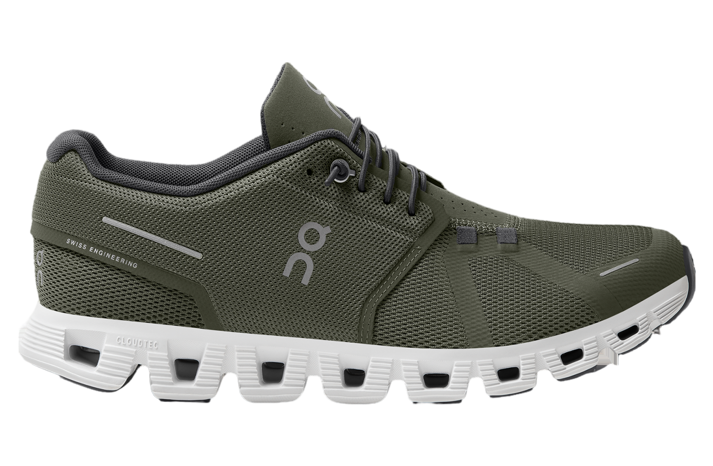 On Cloud 5 Olive / White