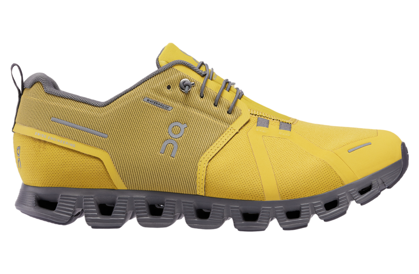 On Cloud 5 Waterproof Mustard / Rock