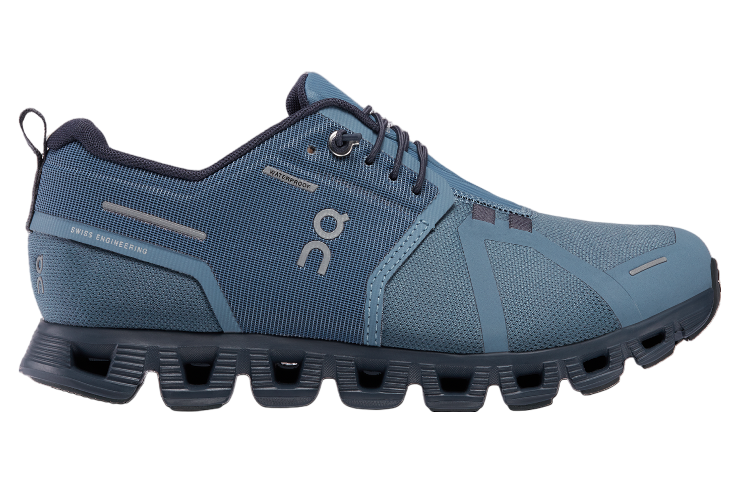 On Cloud 5 Waterproof WMNS Metal / Navy