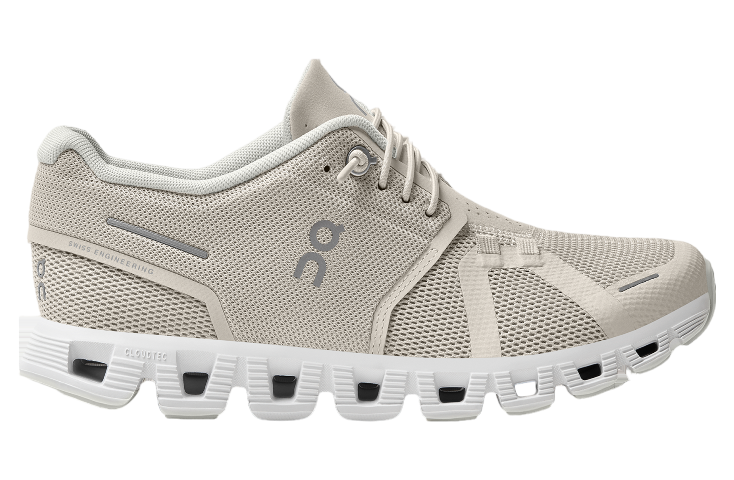 On Cloud 5 WMNS Pearl / White