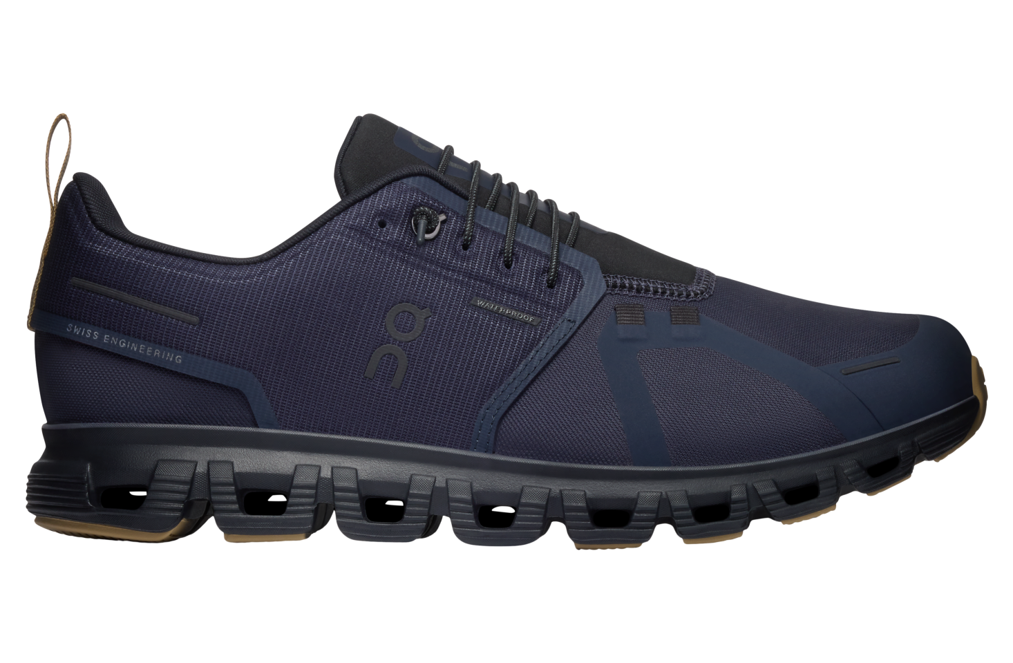 On Cloud 6 Waterproof Ink / Black