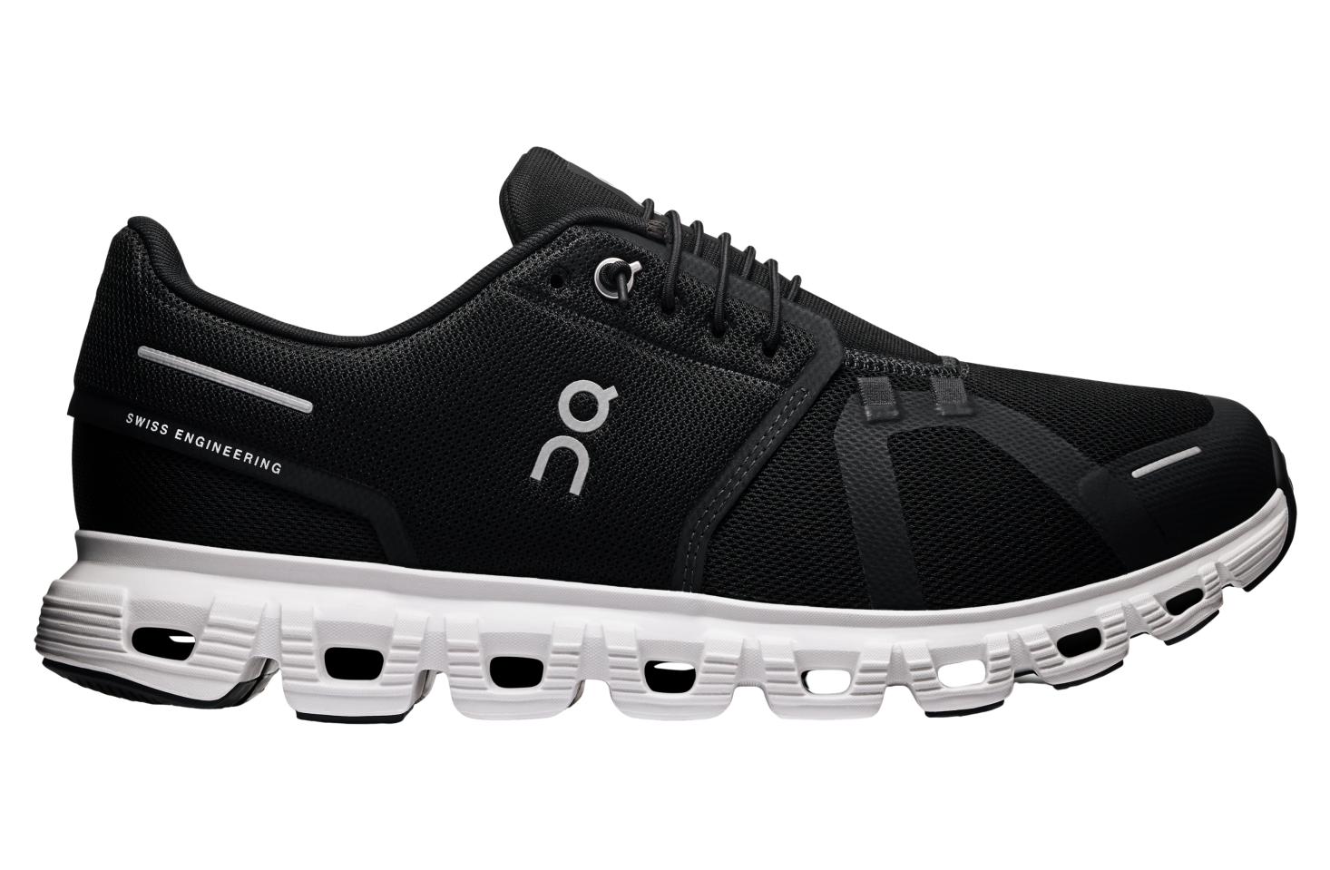 On Cloud 6 Wide Black / White