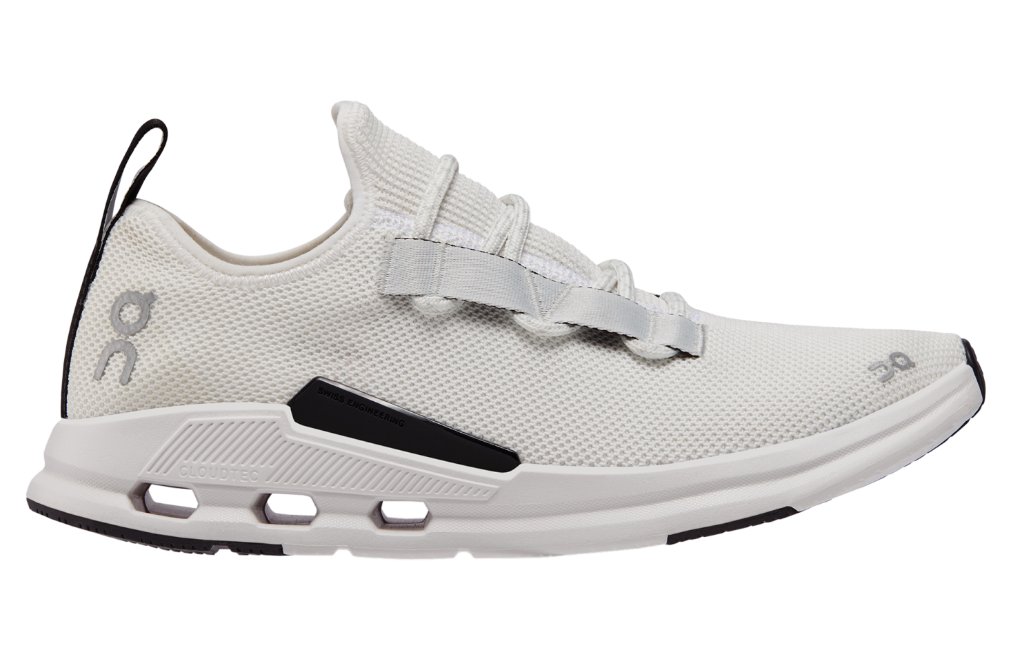 On Cloudeasy Undyed White / Black