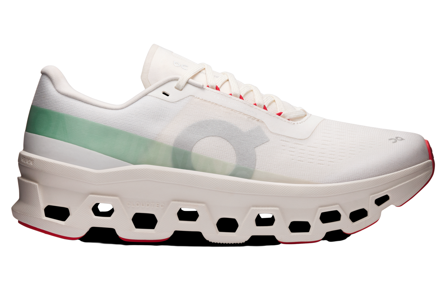 On Cloudmonster 1 Ivory / Creek