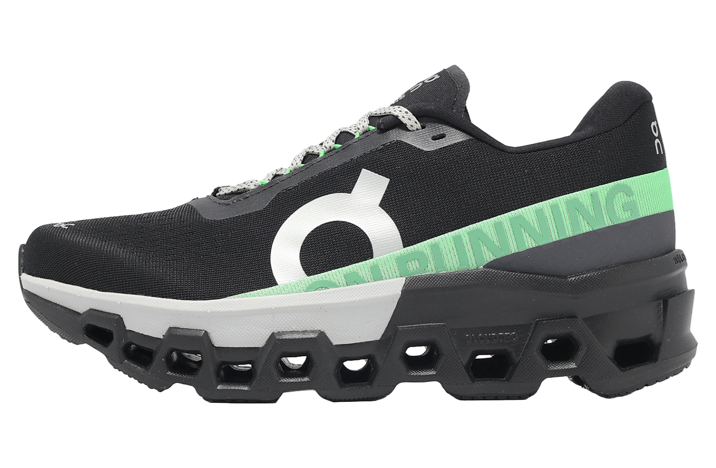 On Cloudmonster 2 Black / Glacier