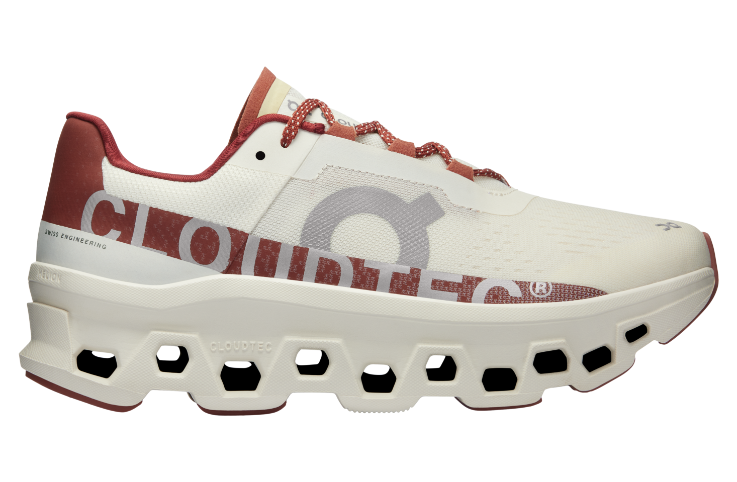 On Cloudmonster Lny Ivory / Ruby