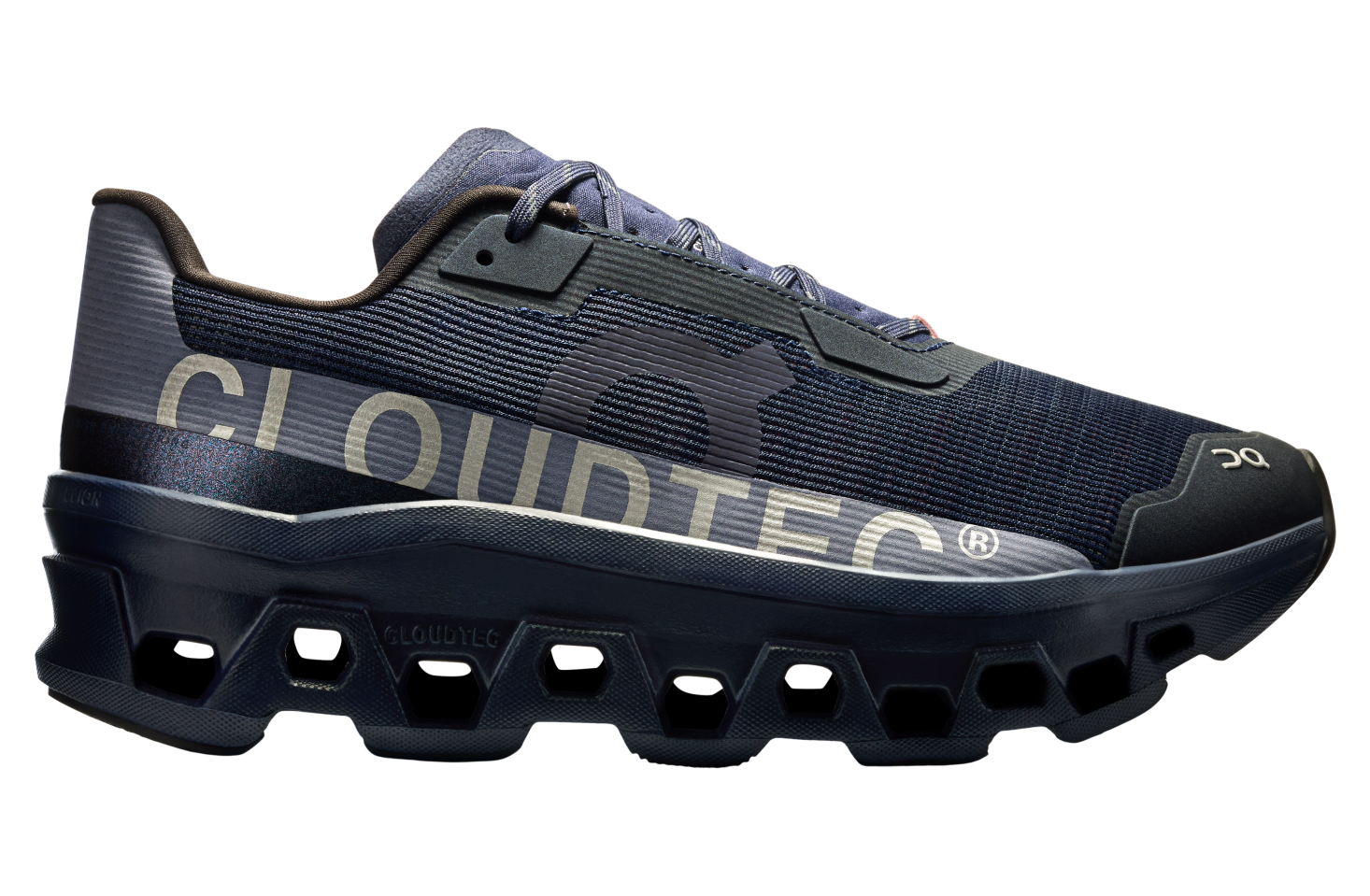 On Cloudmonster Void Atmos Midnight / Blossom