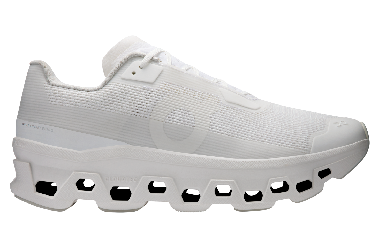 On Cloudmonster Void White / White