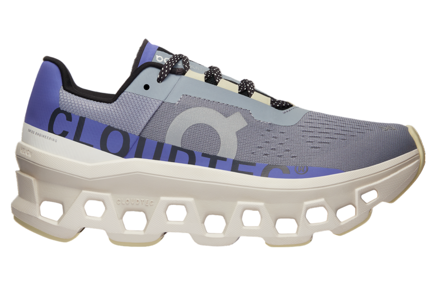 On Cloudmonster WMNS Mist / Blueberry