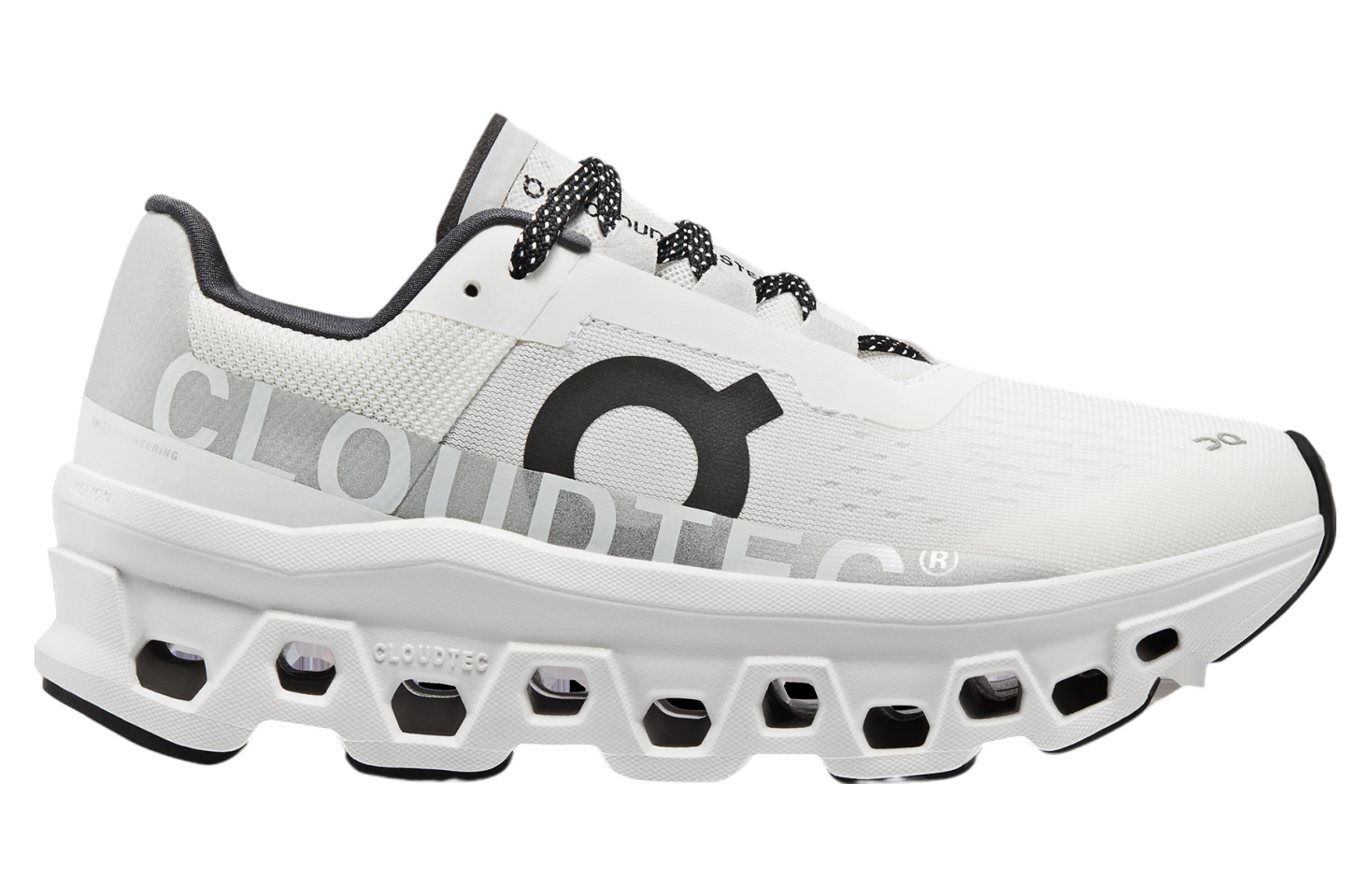 On Cloudmonster WMNS Undyed / White / Black