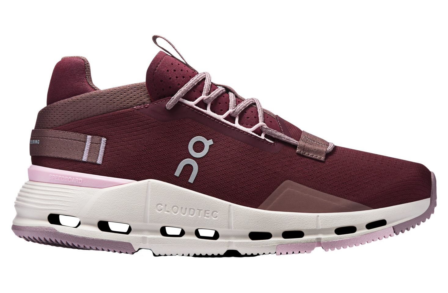 On Cloudnova 2 WMNS Maroon / Peony