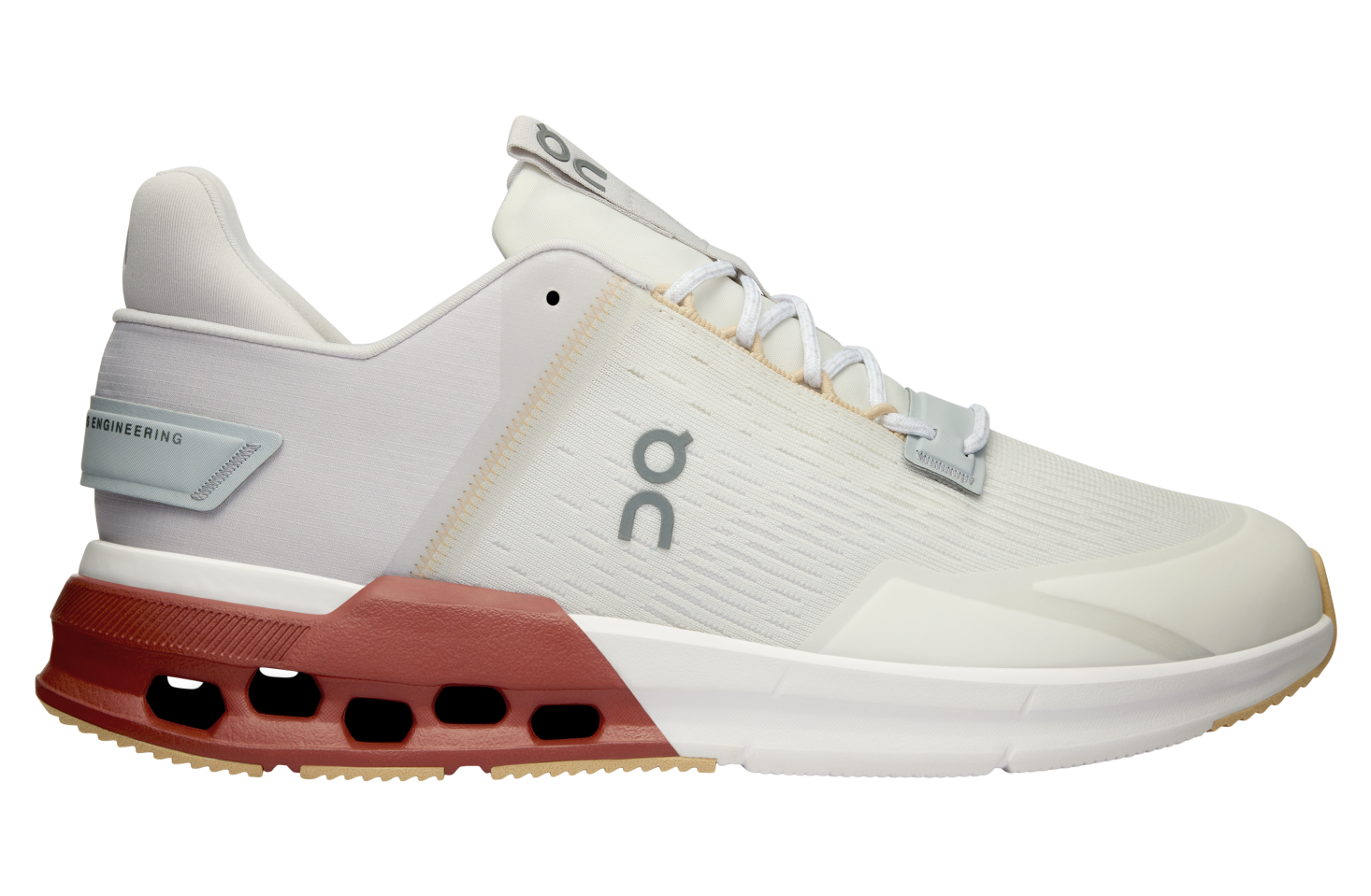 On Cloudnova Flux Undyed / White