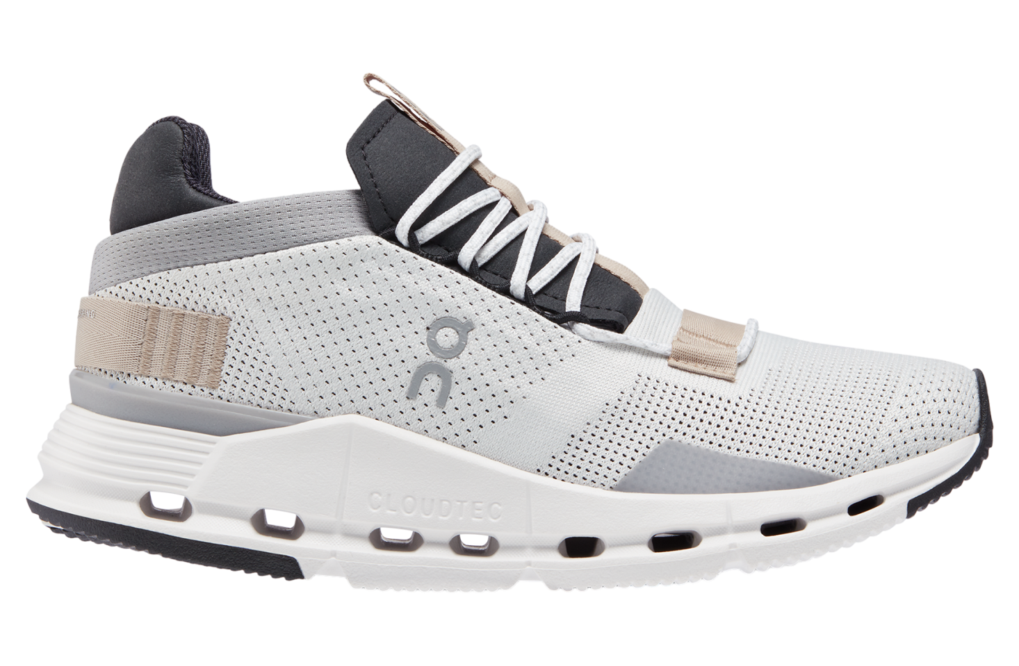 On Cloudnova WMNS White / Sand