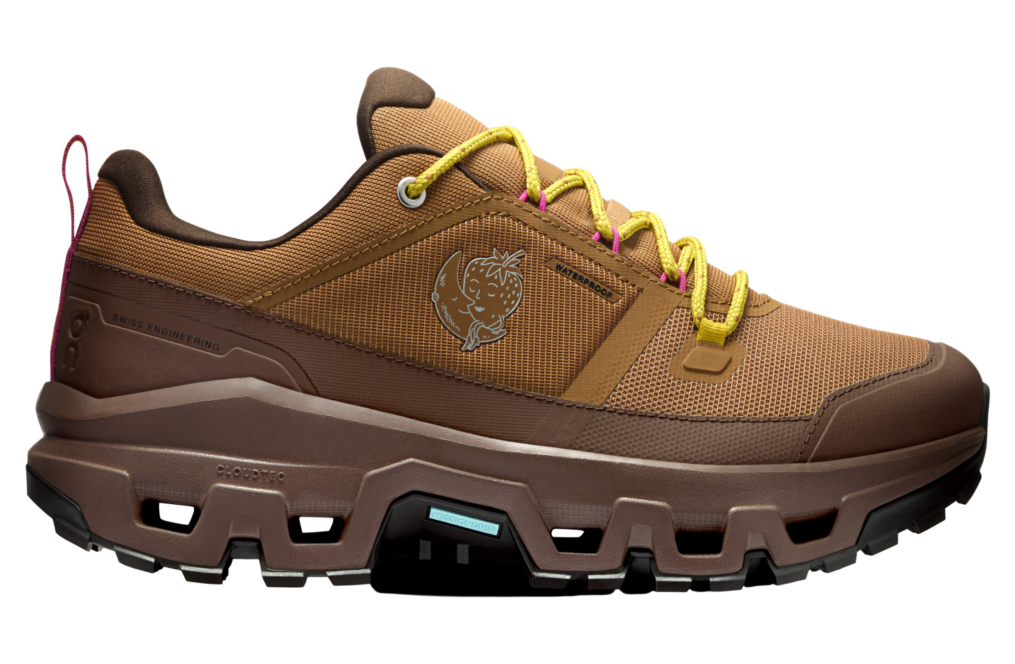 On Cloudrock Low Waterproof Shf Sphinx / Chestnut