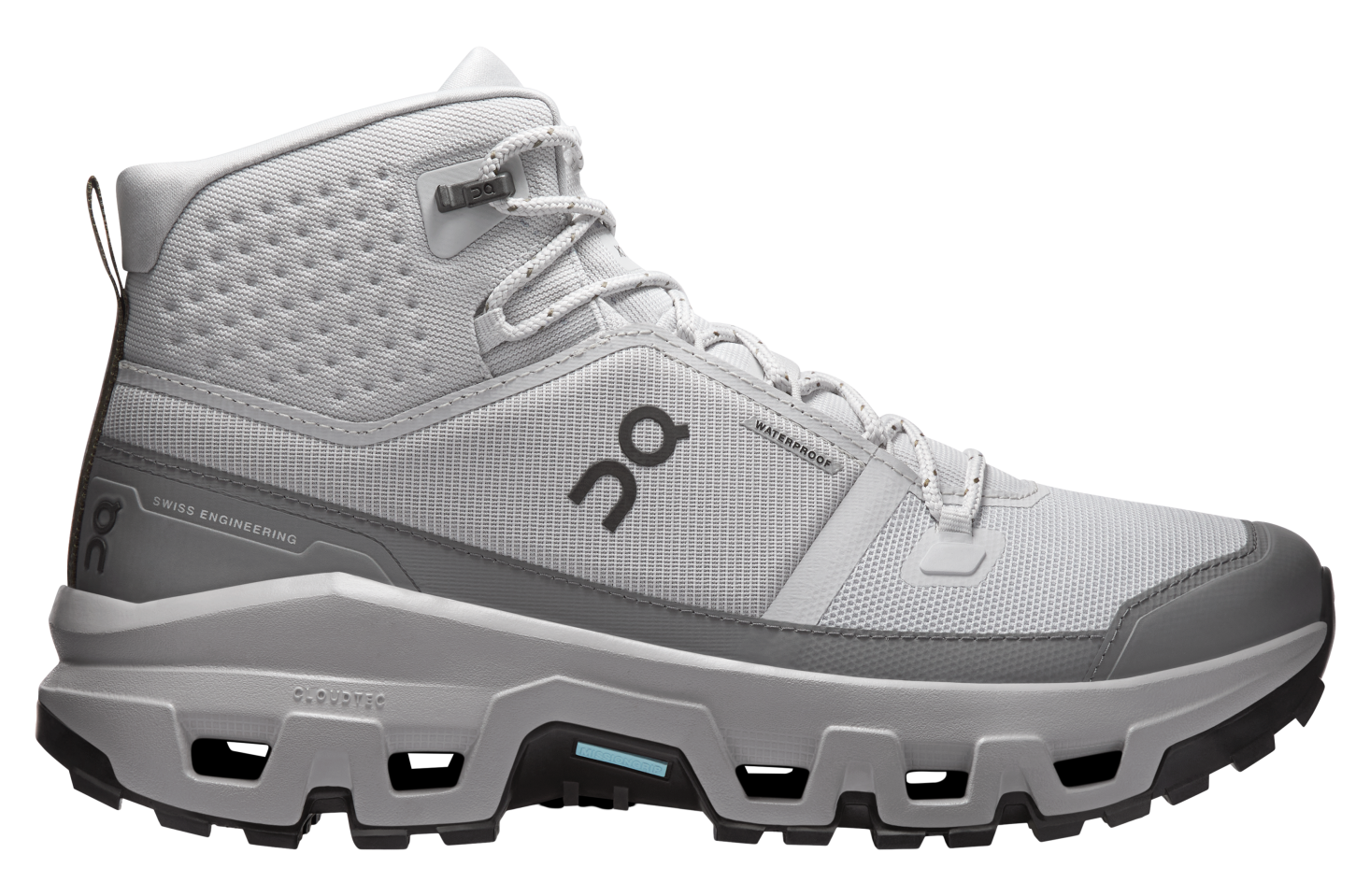 On Cloudrock Mid Waterproof Glacier / Alloy