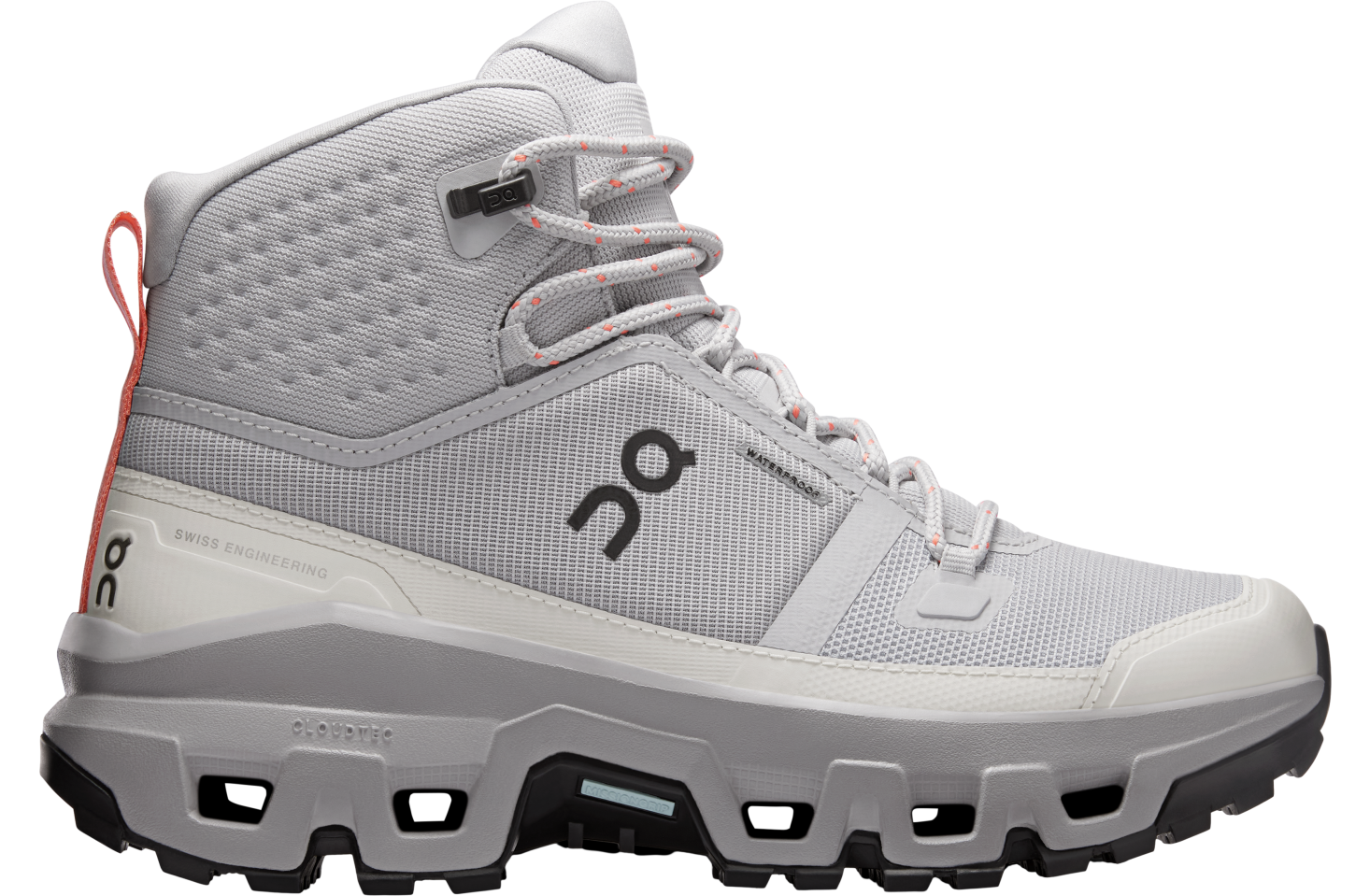 On Cloudrock Mid Waterproof WMNS Glacier / Alloy