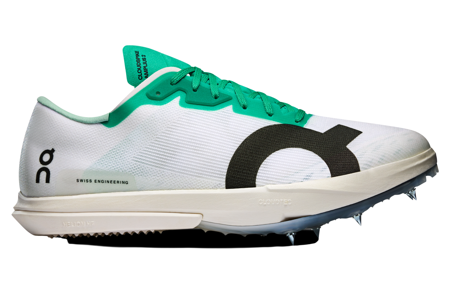 On Cloudspike Amplius 2 Mint / White