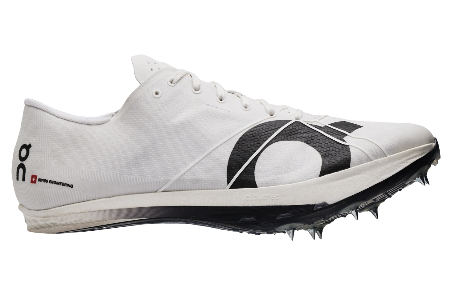 On Cloudspike Sprint V White / Black