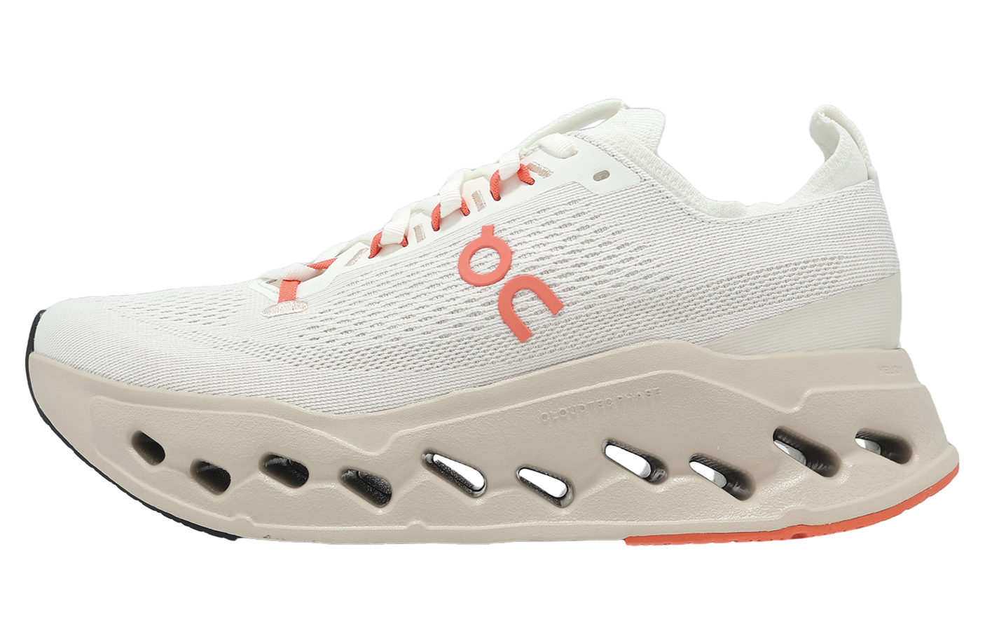 On Cloudsurfer Max Ivory / Salmon