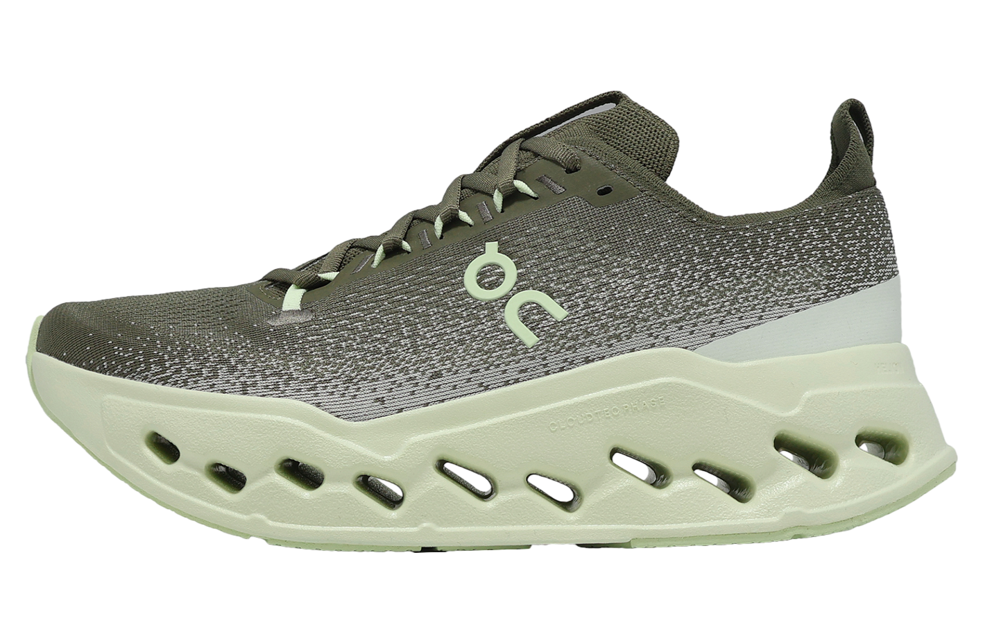 On Cloudsurfer Max Olive / Seedling