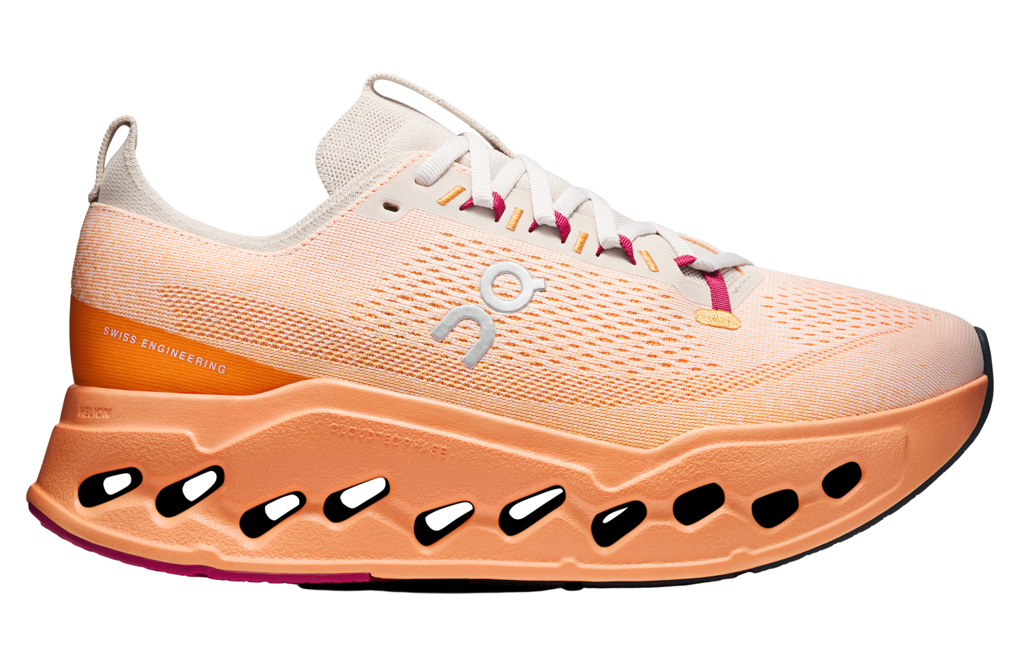 On Cloudsurfer Max Pearl / Tangerine