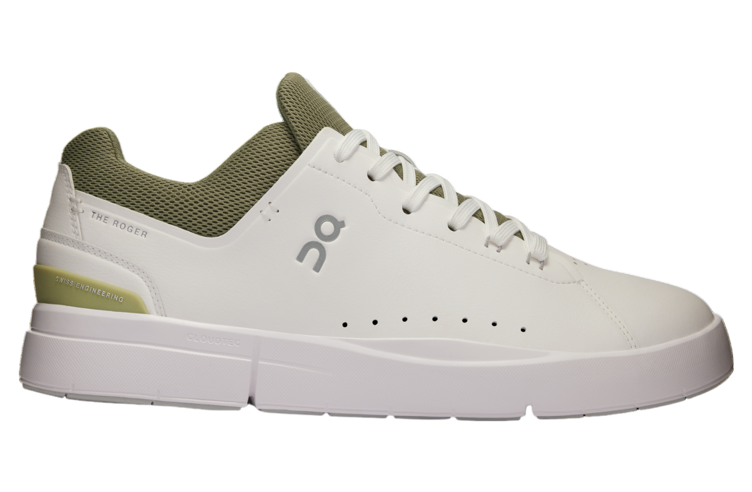 On The Roger Advantage White / Olive