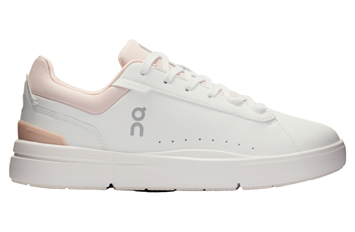 On The Roger Advantage WMNS White / Rosehip / Rosehip